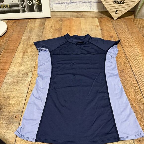 Patagonia MicroSwell Rashguard Women's M color NEO Navy - Picture 11 of 14